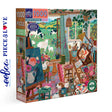 eeBoo ARTISTS COTTAGE 1000 pc Square Jigsaw Puzzle Super Deluxe PZT118