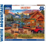 Lake Retreat - 1000pc Puzzle | White Mountain | 1948pz