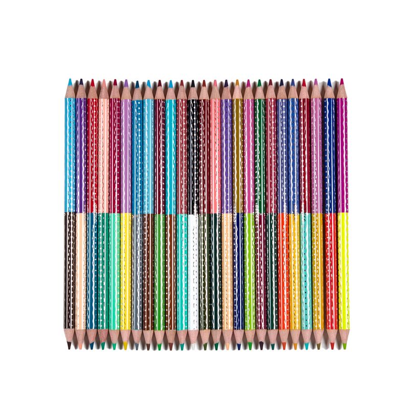 Rainbow Double-Sided Pencils | eeBoo | DSP14