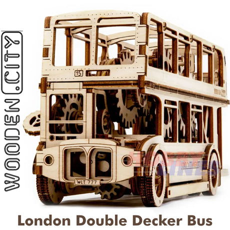 London Double Decker - 3D Puzzle | Wooden City | WR303