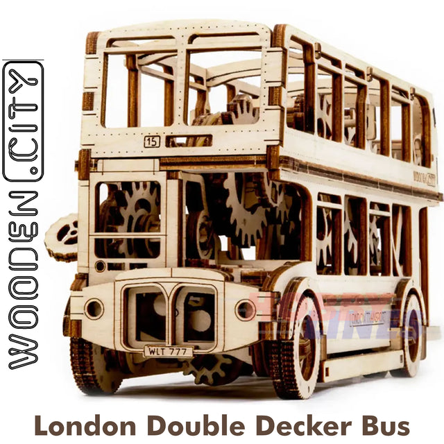 London Double Decker - 3D Puzzle | Wooden City | WR303