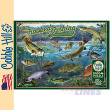 Load image into Gallery viewer, Hooked on Fishing Cobble Hill puzzle 1000pc CH40180
