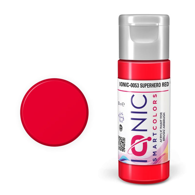 Acrylic Paint -  Superhero Red Smart Color - 20ml | IONIC | IONIC0053