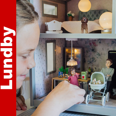 Floor and Ceiling Lamp - Doll house furniture | Lundby | 60-6059-00
