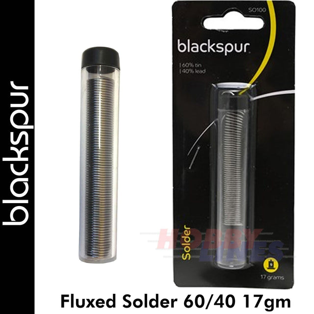 Fluxed Solder 60/40 17gm | Blackspur | 77591