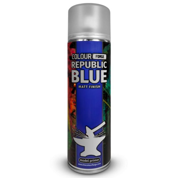 Republic Blue - 500ml Spray Paint | Colour Forge |  TCFSPR016