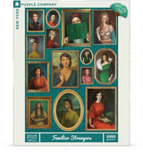 *HEAVILY DAMAGED BOX* Familiar Strangers - 1000pc Puzzle | New York Puzzle Company | NPZJH2641