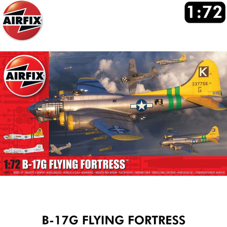 B-17G Flying Fortress WWII USAF Bomber - 1:72 Model Kit | Airfix | A08017B