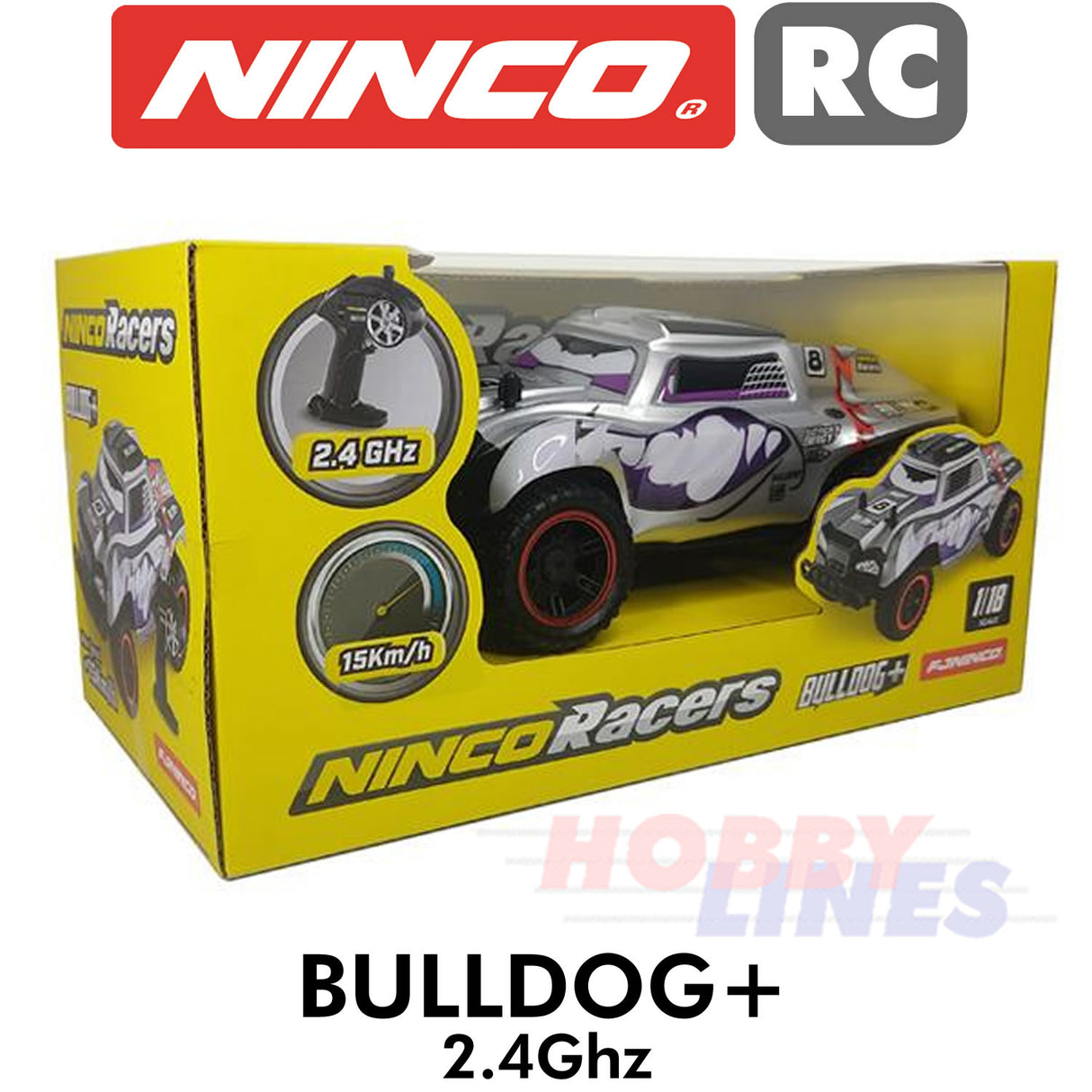 NINCO BULLDOG Buggy 2WD Radio Control Car AA battery power R2R Ready to Run