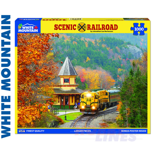 Scenic Railroad 1000 Piece Jigsaw Puzzle 1398
