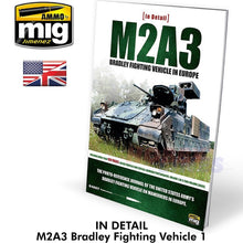 Load image into Gallery viewer, M2A3 BRADLEY FIGHTING VEHICLE 1 In Detail Book Ammo by Mig Jimenez MIG5951
