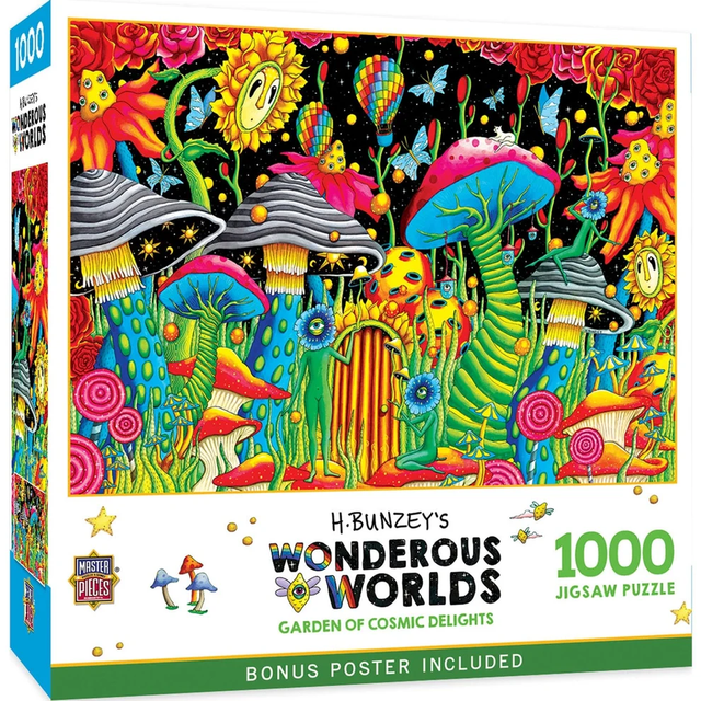 Garden of Cosmic Delights - 1000pc Puzzle | Masterpieces | 72520