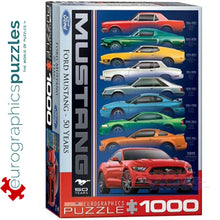 Load image into Gallery viewer, Ford Mustang 50 Years 1000PC 6000-0699
