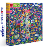 eeBoo TREE OF LIFE 1000 pc Square Jigsaw Puzzle Super Deluxe PZTTOL