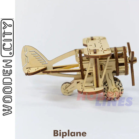Bi-Plane -3D Puzzle | Wooden City |  WR304