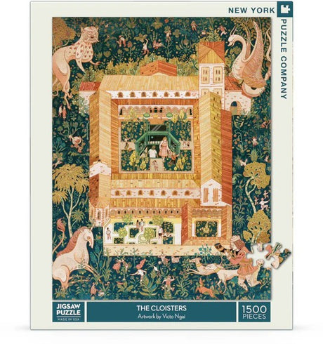 The Cloisters - 1500pc Puzzle | New York Puzzle Company | NPZSW2346