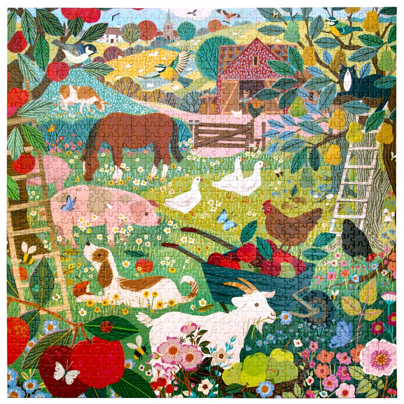 English Pastures 1000 Piece Puzzle | eeBoo | PZT764
