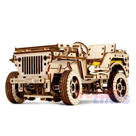 4 x 4 Jeep - 3D Puzzle | Wooden City | WR309
