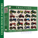 Tractors -  Through the Ages - Jigsaw Puzzle 1000pc | Coach House Partners | CHP0150