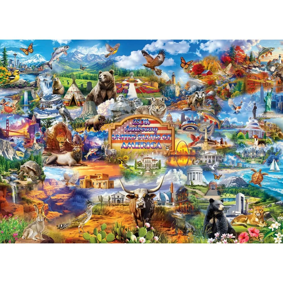 America's 250th Anniversary - 1000pc Puzzle | Masterpieces | MSP-72680