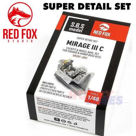 1/48 Mirage III C (for Hobby Boss kit)