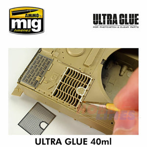 ULTRA GLUE - FOR ETCH, CLEAR PARTS & MORE Acrylic Glue AMMO Mig Jimenez AMIG2031