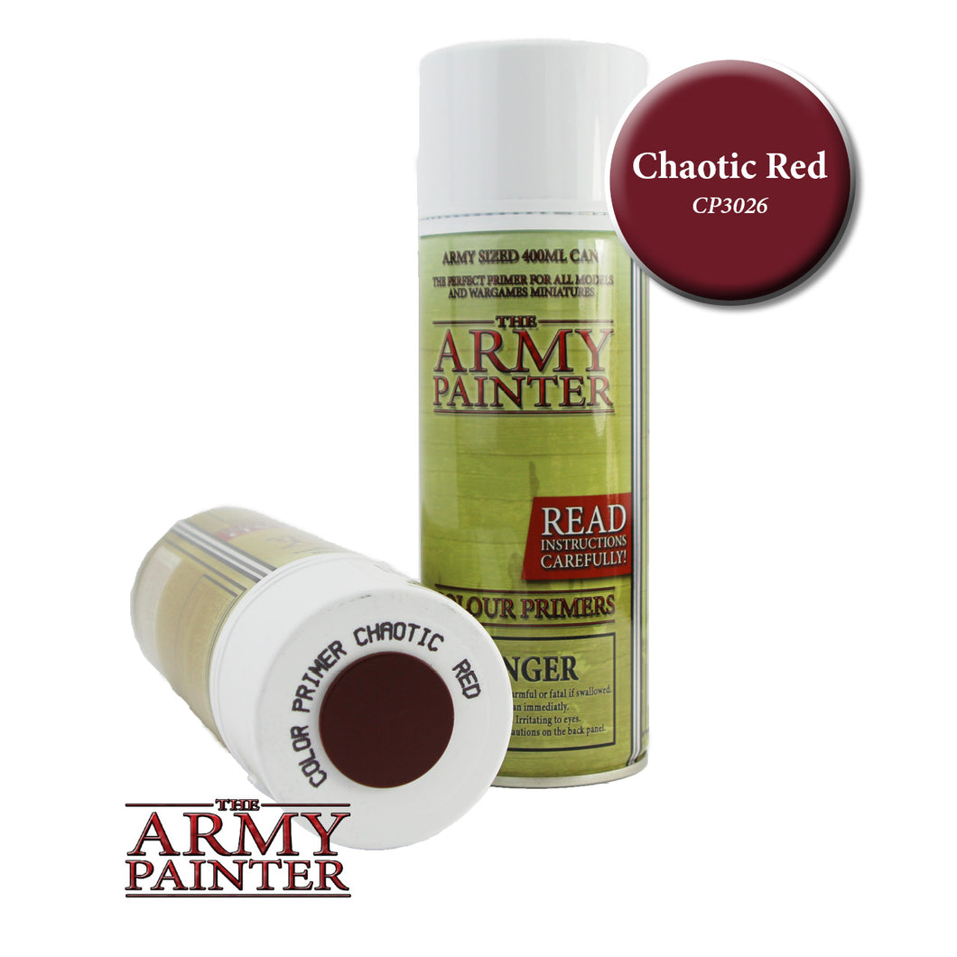 CP3026S Army Painter Spray Chaotic Red