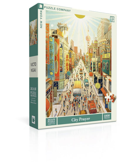 CITY PRAYER New York Puzzle Company 1000pc Jigsaw 