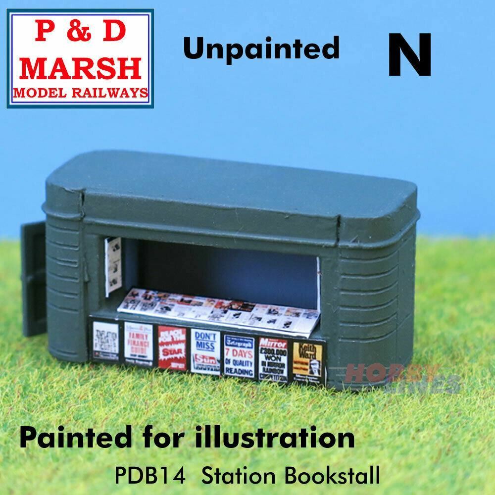 Station Bookstall - Unpainted | P&D Marsh | B14