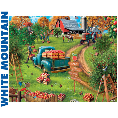 Apple Orchard - 1000pc Puzzle | White Mountain | 2159pz