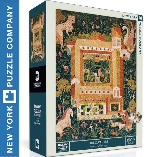 The Cloisters - 1500pc Puzzle | New York Puzzle Company | NPZSW2346