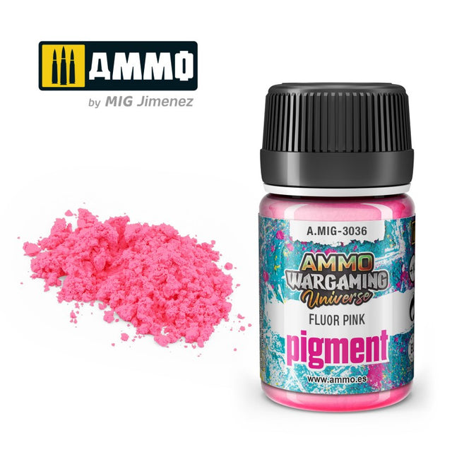 Wargaming Universe - Pigment Fluor Pink - 35ml | Ammo by Mig Jimenez | MIG3036 