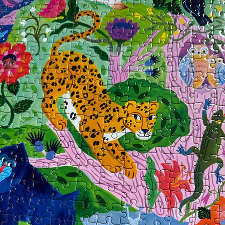 eeBoo LIFE IN A TREE 1000 pc Square Jigsaw Puzzle Super Deluxe PZTLFT