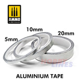 Aluminium tape - 5mm x 10m | Ammo by Mig Jimenez | MIG8249