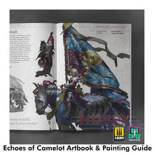 Load image into Gallery viewer, ECHOES OF CAMELOT Artbook &amp; Painting Guide Hardback Book Ammo by Mig BCECLI002
