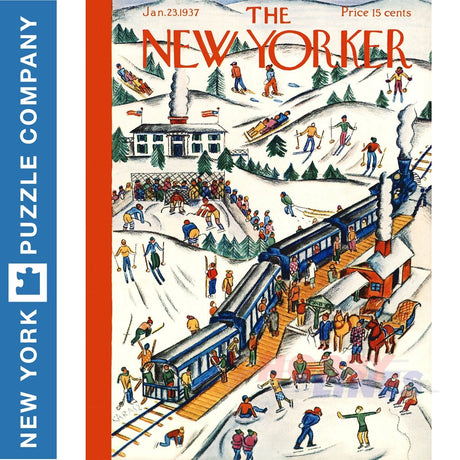 Winter Weekend 1000pc Jigsaw  | New York Puzzle Company | NY181
