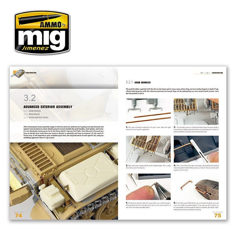 Encylopedia of Armour Modelling Techniques - Vol. 1 (English) | Ammo by Mig Jimenez | MIG6150