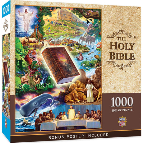 *DAMAGED BOX* - The Holy Bible - 1000pc Puzzle | Master Pieces | 71980