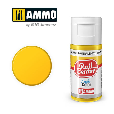 Rail Center - Signal Yellow - 15ml | Ammo by Mig Jimenez | MIGR0012