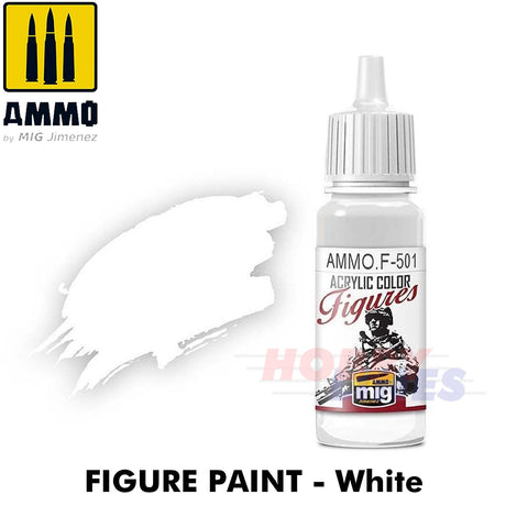 Ammo ACRYLIC COLOUR for FIGURES 17ml jar agitator ball Full Range Mig Jimenez