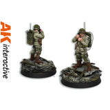 Wargame Starter Set - US Airborne Division - D-Day - 3G Acrylic Paint x 14 | AK interactive | AK11778