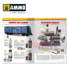 Load image into Gallery viewer, AMMO RAIL CENTRE Catalogue 2023 112pages Full Colour Modelling Book Mig R-8305
