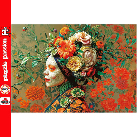 Educa LIZARD QUEEN 500pc Super Deluxe Jigsaw Puzzle fantasy art 20232