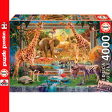 Savana Coming To Life 4000 Piece Jigsaw Puzzle | Educa | 19285