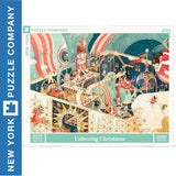 Unboxing Christmas 1000pc Jigsaw | New York Puzzle Company | NPZVN2341