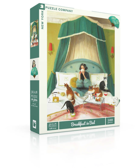 BREAKFAST IN BED New York Puzzle Company 500pc 