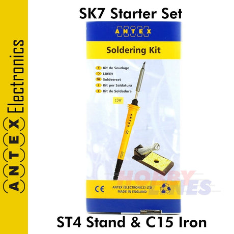 SK7 Starter Set - ST4 Stand & C15 Soldering Iron | Antex Electronics | K782470