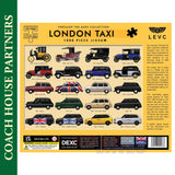 London Taxis - Through the Ages - Jigsaw Puzzle 1000pc | Coach House Partners | CHP0187