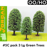 #5C Large Green Trees - 3 Pack | Jordan | 59540