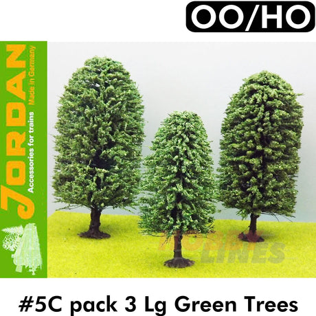 #5C Large Green Trees - 3 Pack | Jordan | 59540
